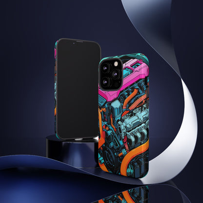 Engine Illustration Tough Phone Case