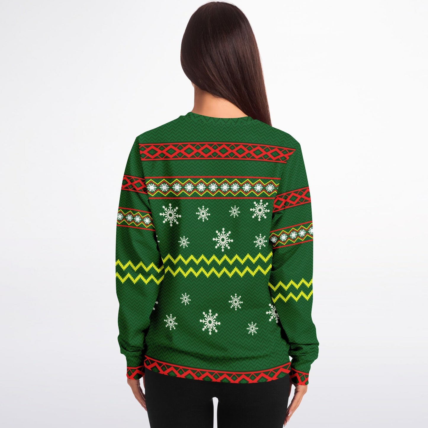 “Nice Until Proven Naughty” Santa Christmas Sweatshirt