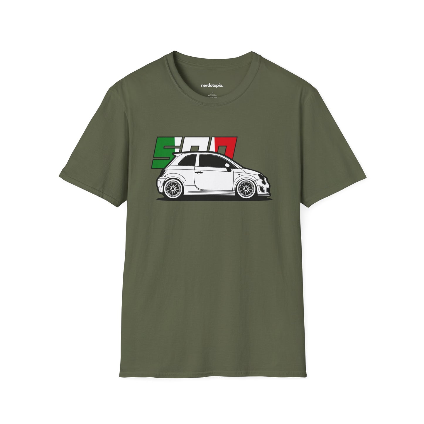 Fiat-500 Illustration T-shirt