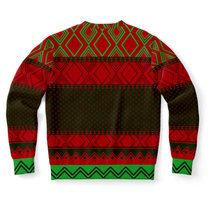 Tech Support Funny Ugly Holiday Printed Sweatshirt