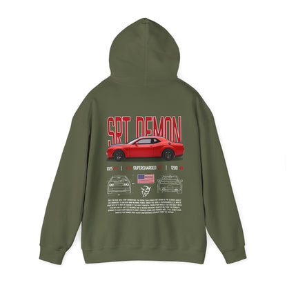 SRT Demon Poster Style Hoodie