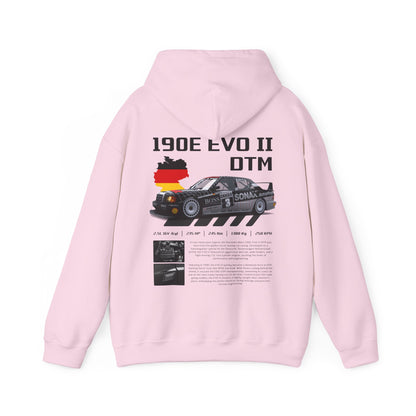 DTM 190E EVO II Poster Style Hoodie