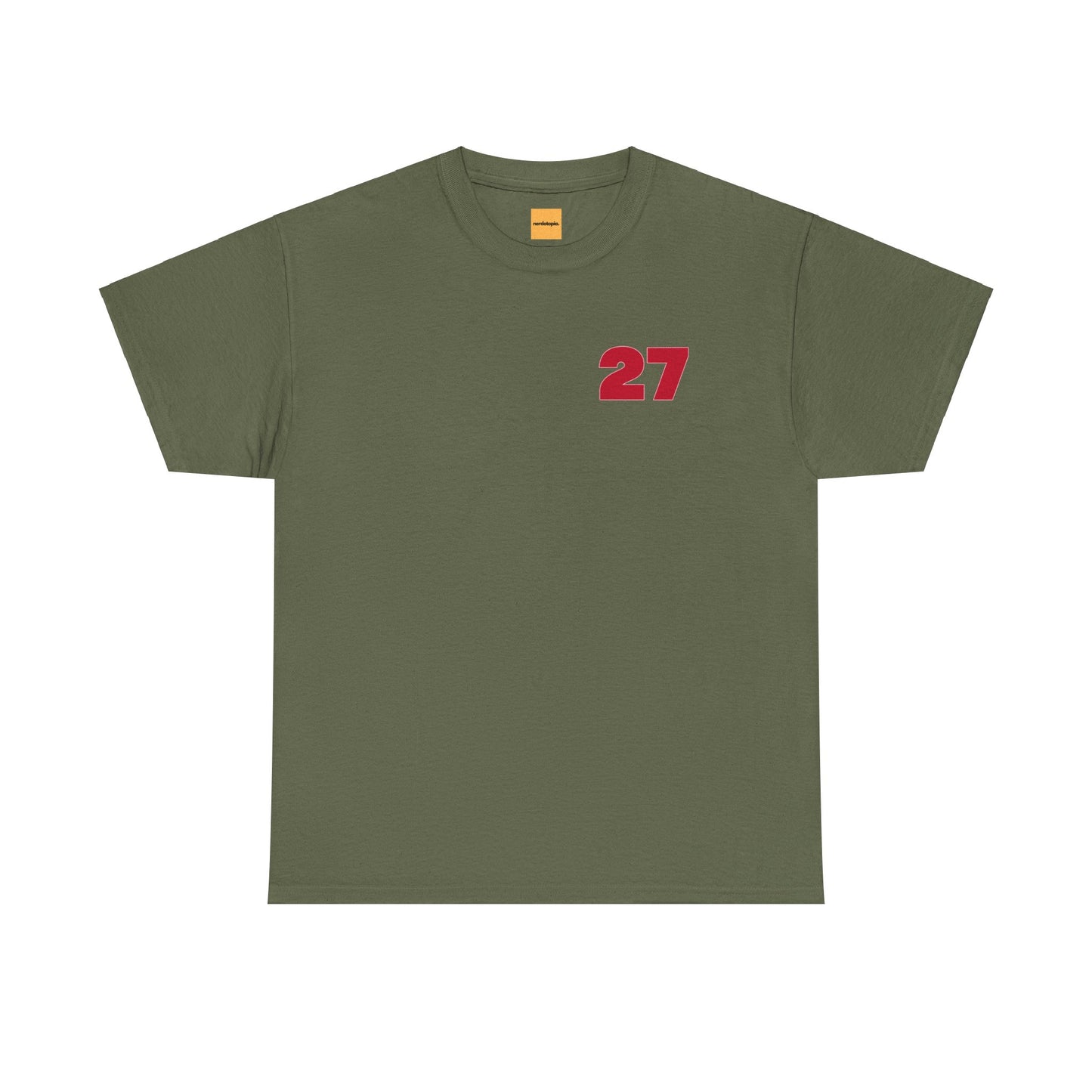 Personalized Racing Team Jersey Inspired Heavy Cotton Tee