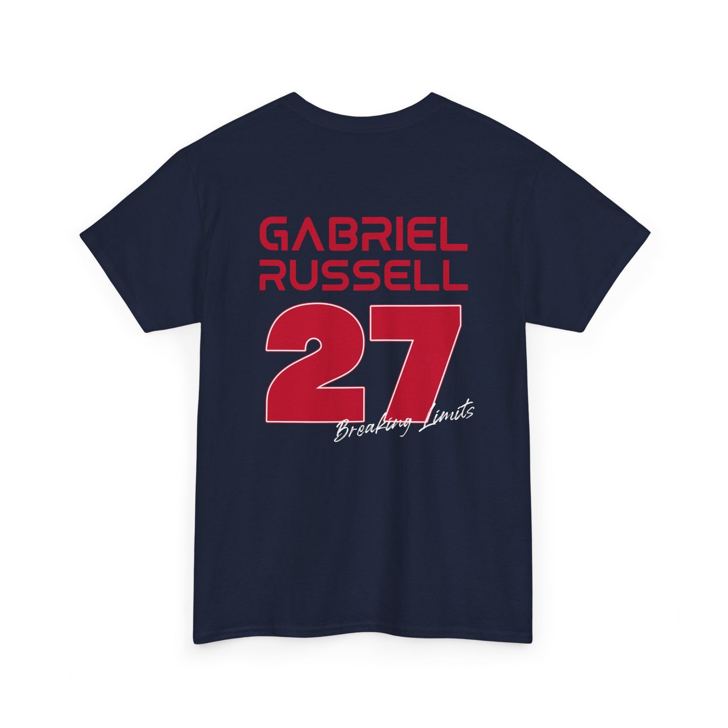 Personalized Racing Team Jersey Inspired Heavy Cotton Tee