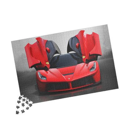 Laferrari Supercar Jigsaw Puzzle [110, 252, 520, or 1014 pieces]