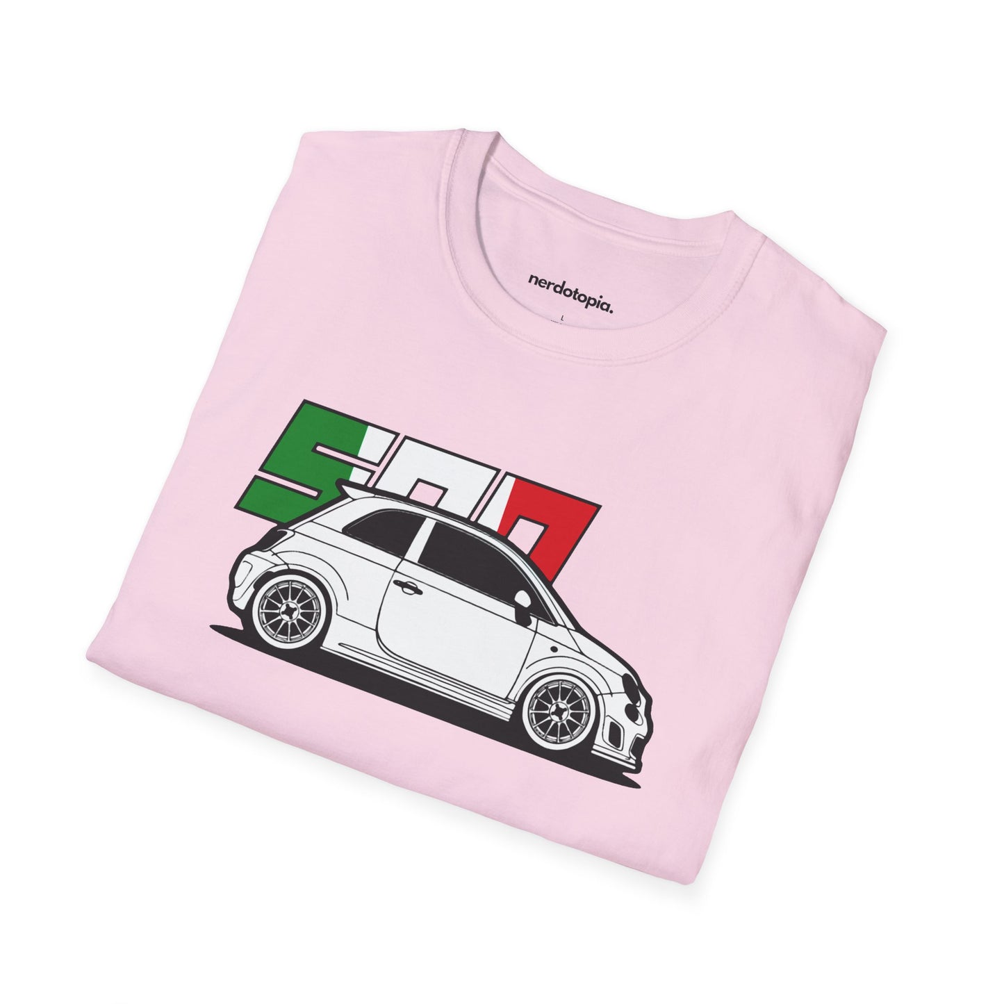Fiat-500 Illustration T-shirt