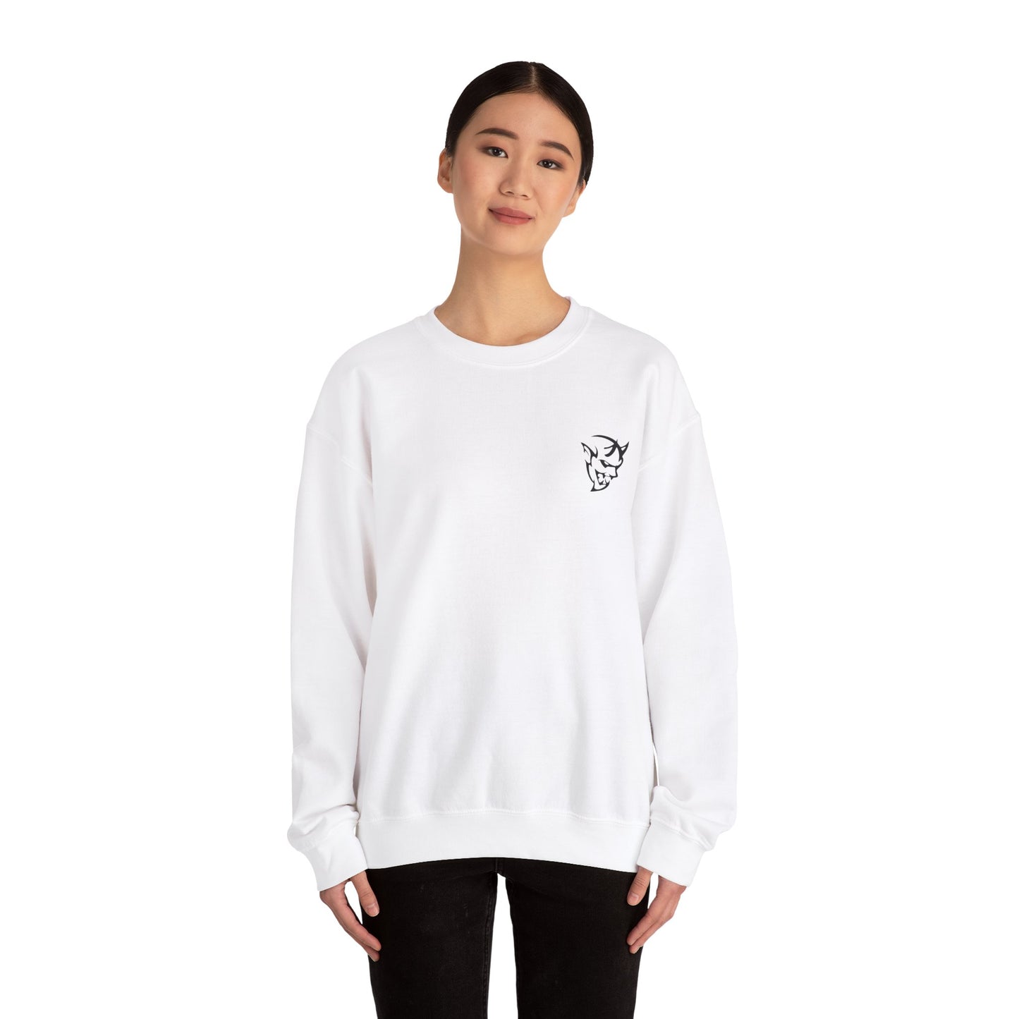 SRT Demon Poster Style Crewneck Sweatshirt