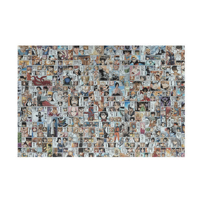 One Piece Anime Collage Jigsaw Puzzle [110, 252, 520, or 1014 pieces]