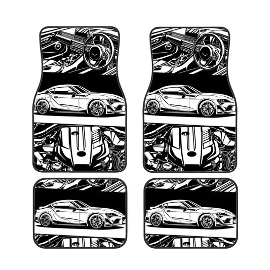 MKV Supra Illustration Automotive Floor Mats