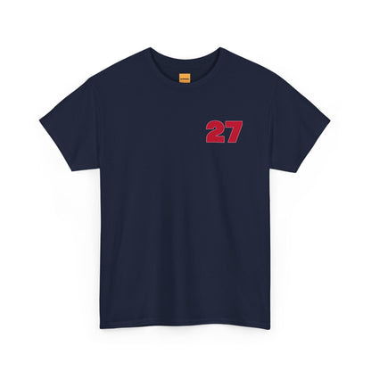 Personalized Racing Team Jersey Inspired Heavy Cotton Tee