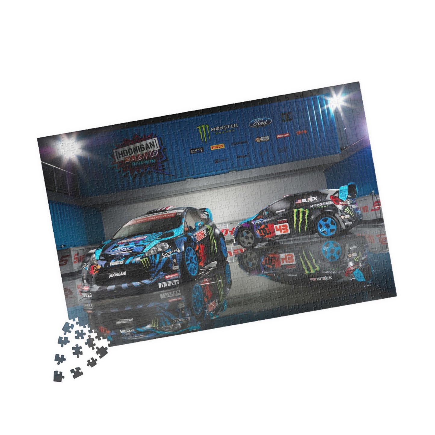 Rally Fiesta Hoonigan Jigsaw Puzzle [110, 252, 520, or 1014 pieces]