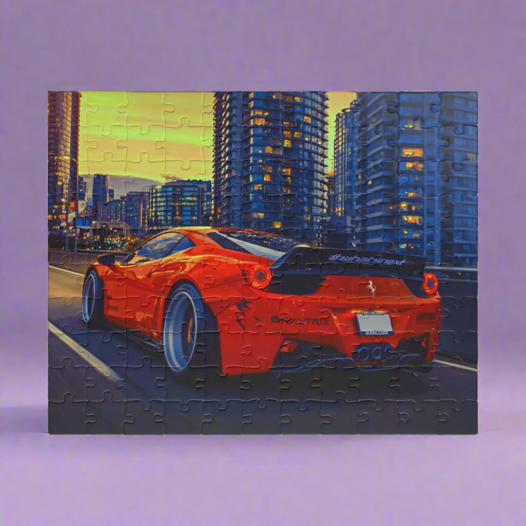 Ferrari  Widebody Jigsaw Puzzle [110, 252, 520, or 1014 pieces]