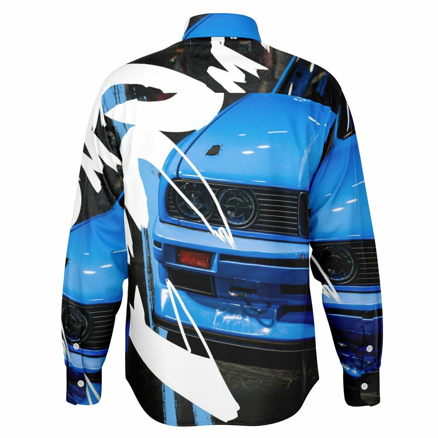 BMW E30 M3 Long Sleeve Button Down Shirt - AOP