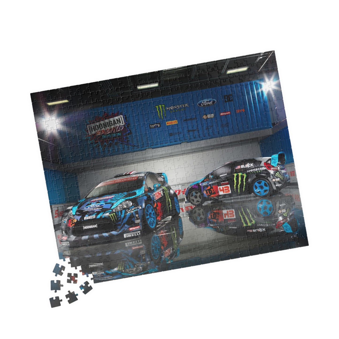 Rally Fiesta Hoonigan Jigsaw Puzzle [110, 252, 520, or 1014 pieces]