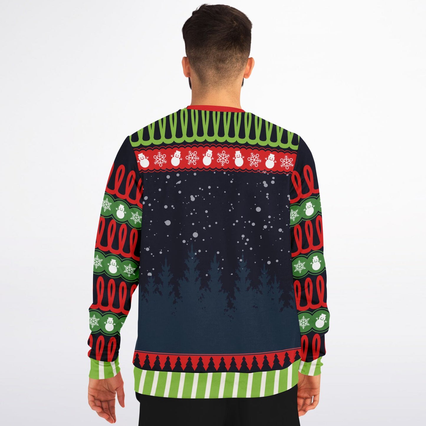 Kiss My Snowballs Snowman Funny Sweatshirt