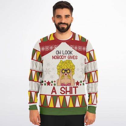 Oh Look, Nobody Gives A Shit Funny Sweatshirt
