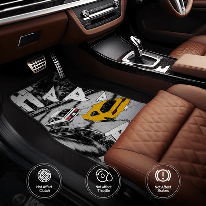 JDM Mountain Drift Automotive Floor Mats