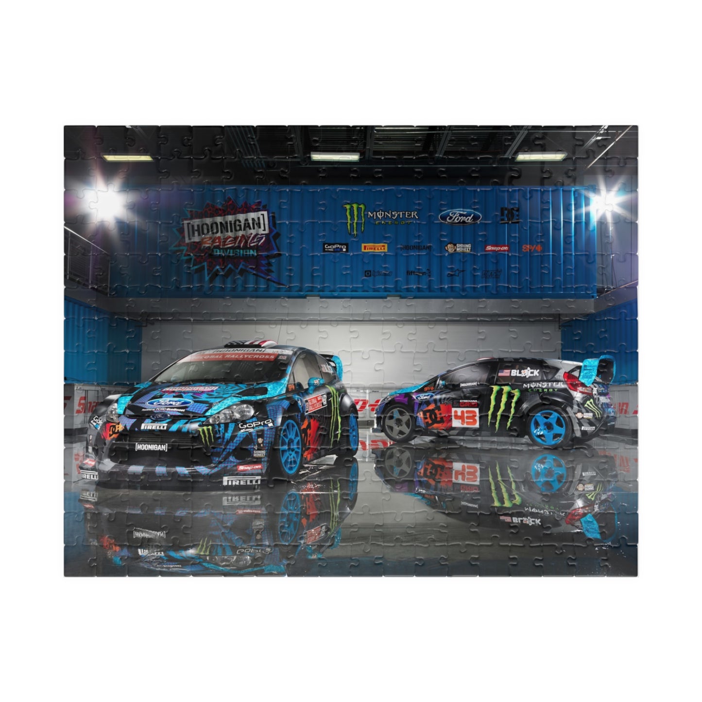 Rally Fiesta Hoonigan Jigsaw Puzzle [110, 252, 520, or 1014 pieces]