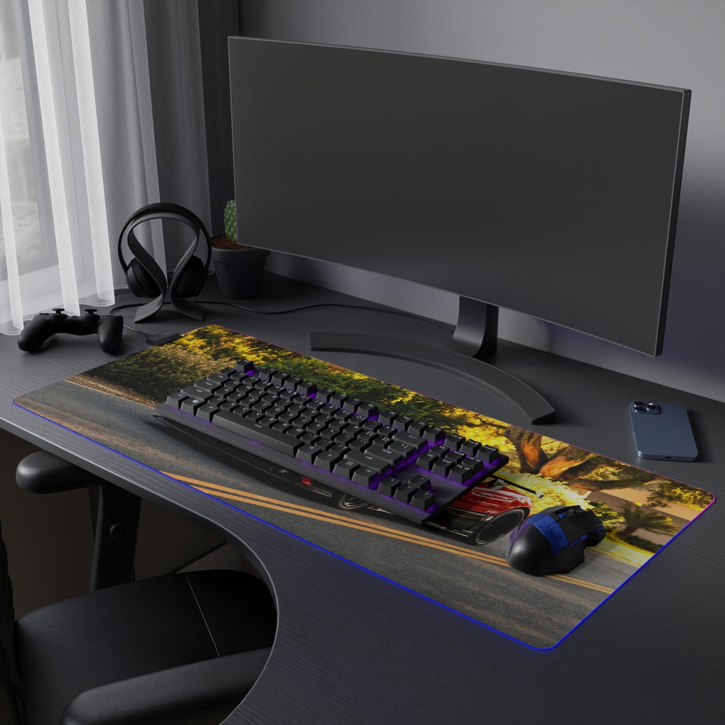 Pagani Zonda Cinque RGB Gaming Mouse Pad