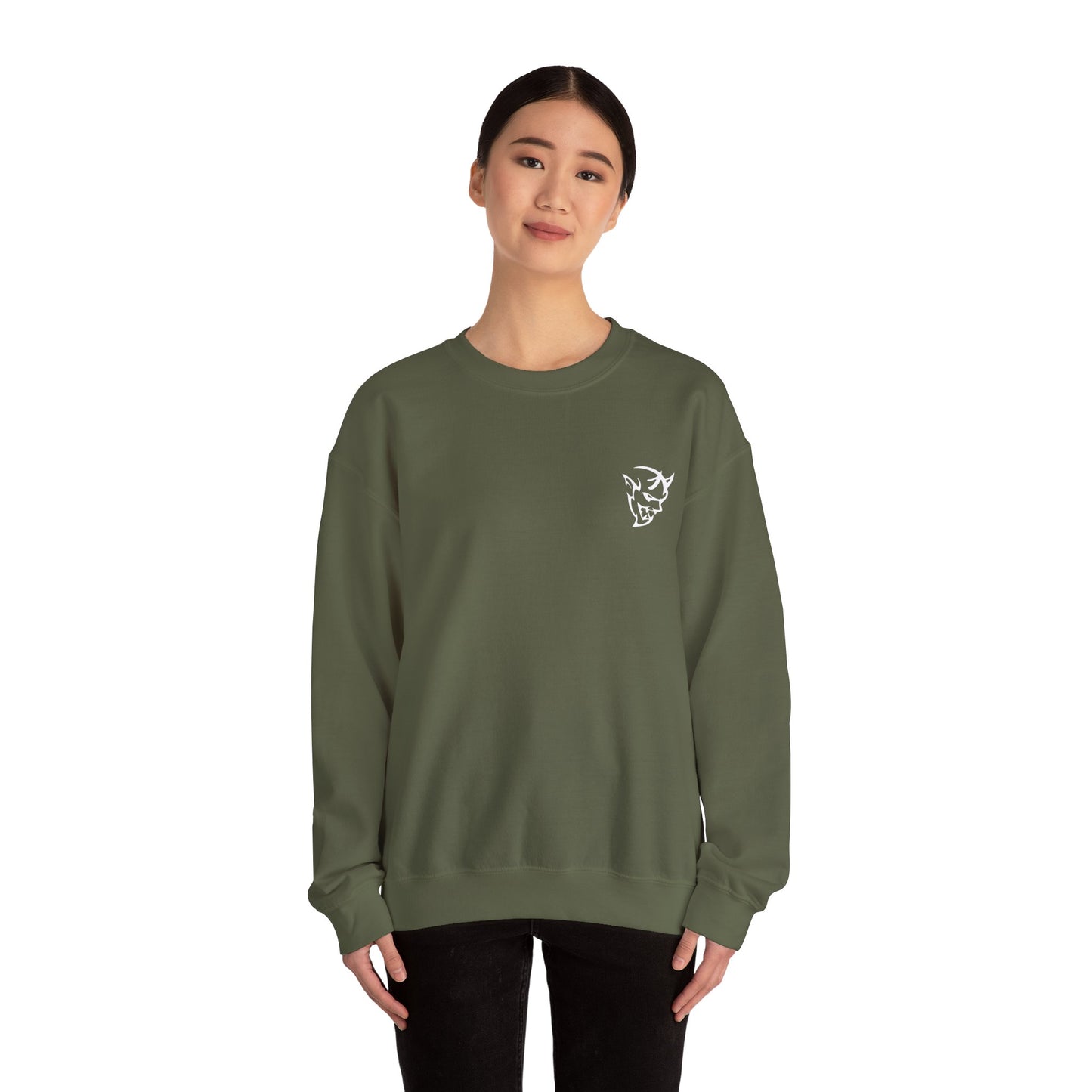 SRT Demon Poster Style Crewneck Sweatshirt