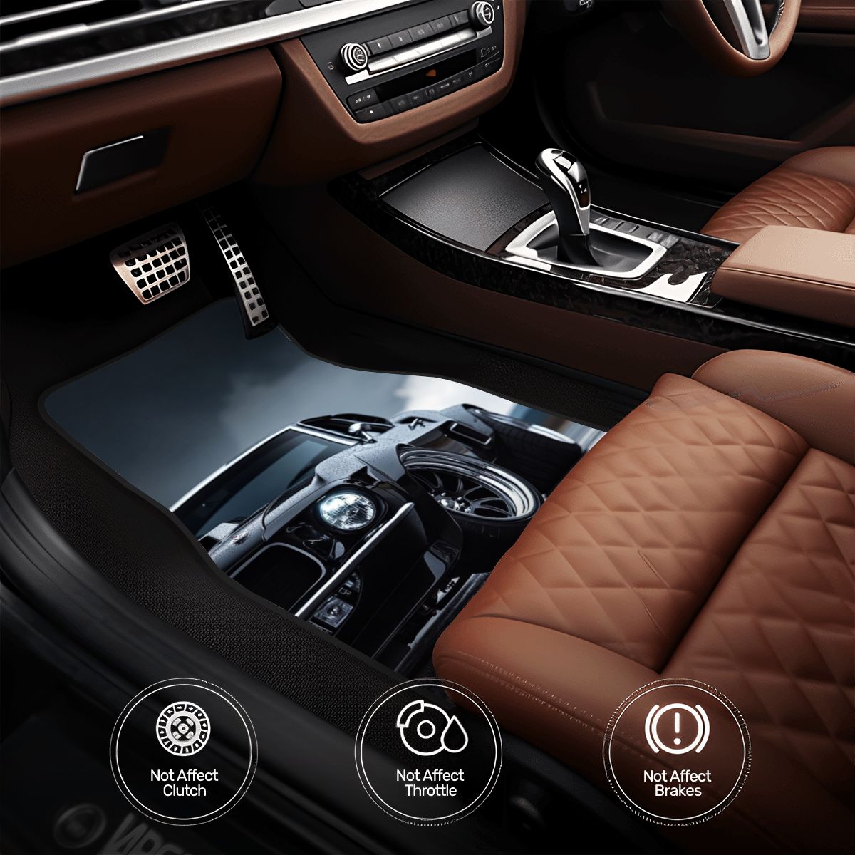 American Muscle Inspired Automotive Floor Mats