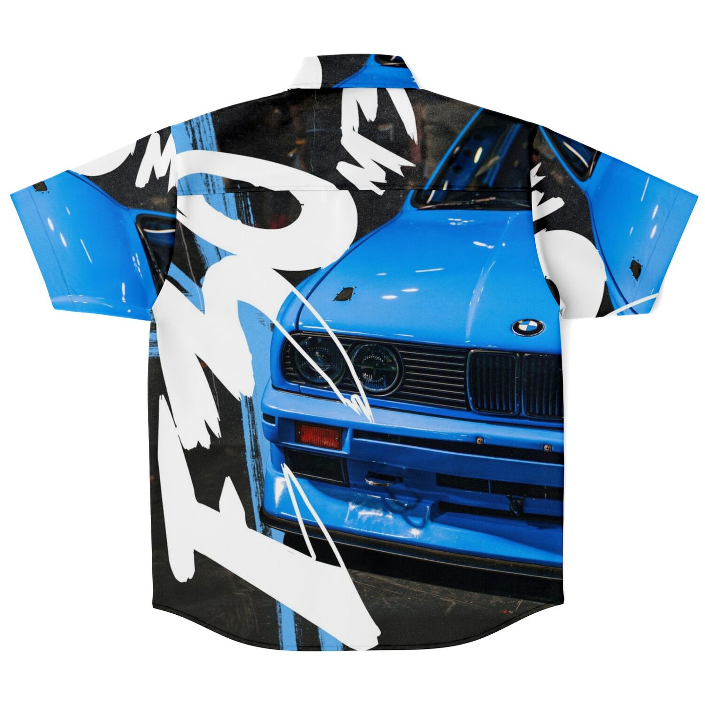 Bimmer E30 Short Sleeve Button Down Shirt - AOP