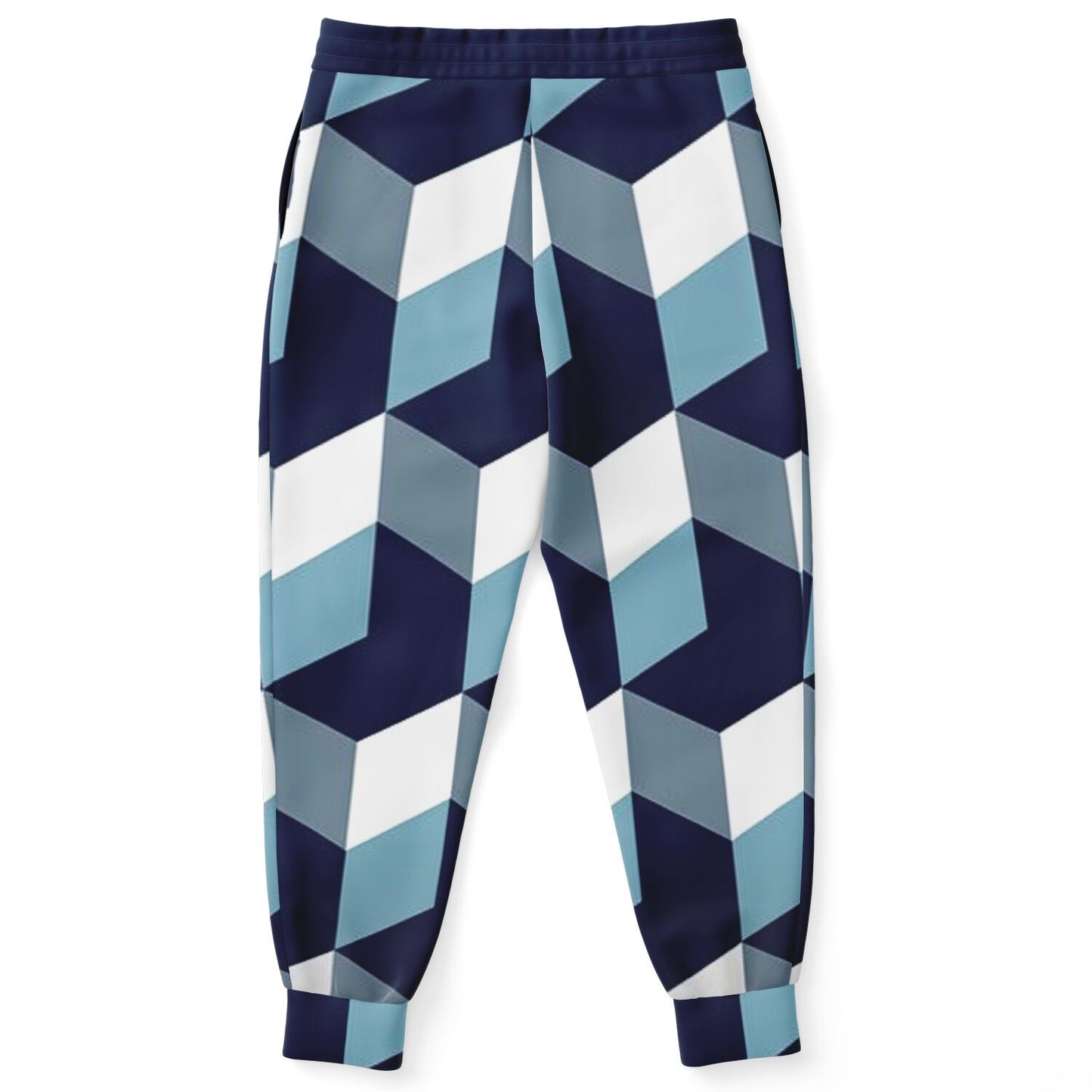 Cubes Pattern Fashion Sweatpants