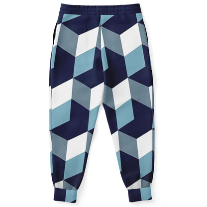 Cubes Pattern Fashion Sweatpants