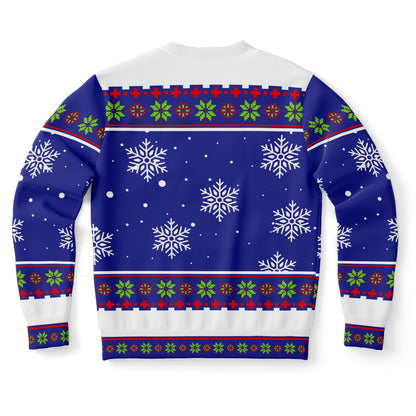 Bite Me Cheeky Christmas Holiday Sweatshirt