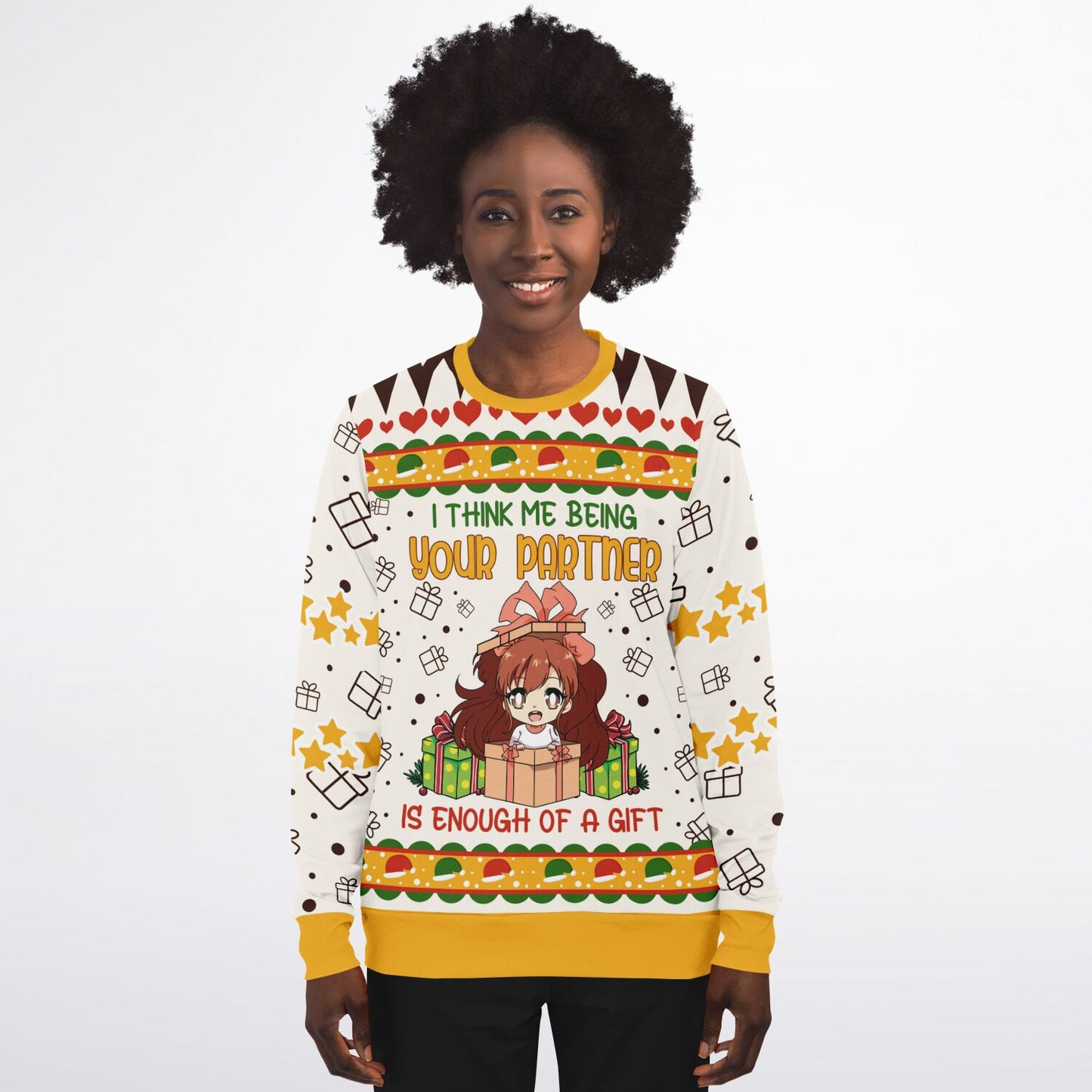 The Ultimate Gift Funny Couple Christmas Sweatshirt