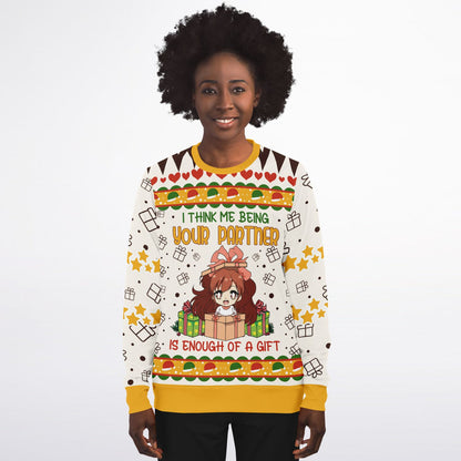 The Ultimate Gift Funny Couple Christmas Sweatshirt
