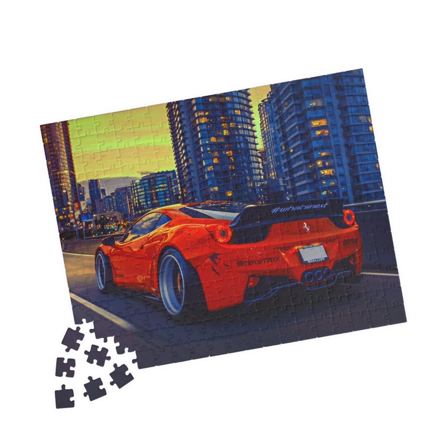 Ferrari  Widebody Jigsaw Puzzle [110, 252, 520, or 1014 pieces]
