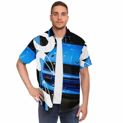 Bimmer E30 Short Sleeve Button Down Shirt - AOP