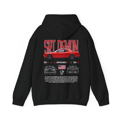 SRT Demon Poster Style Hoodie