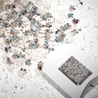 One Piece Anime Collage Jigsaw Puzzle [110, 252, 520, or 1014 pieces]