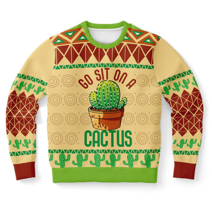 Go Sit on a Cactus - Bold Statement Sweatshirt