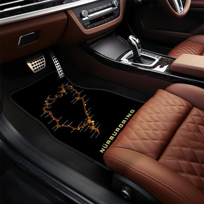 Nurburgring Inspired Automotive Floor Mats