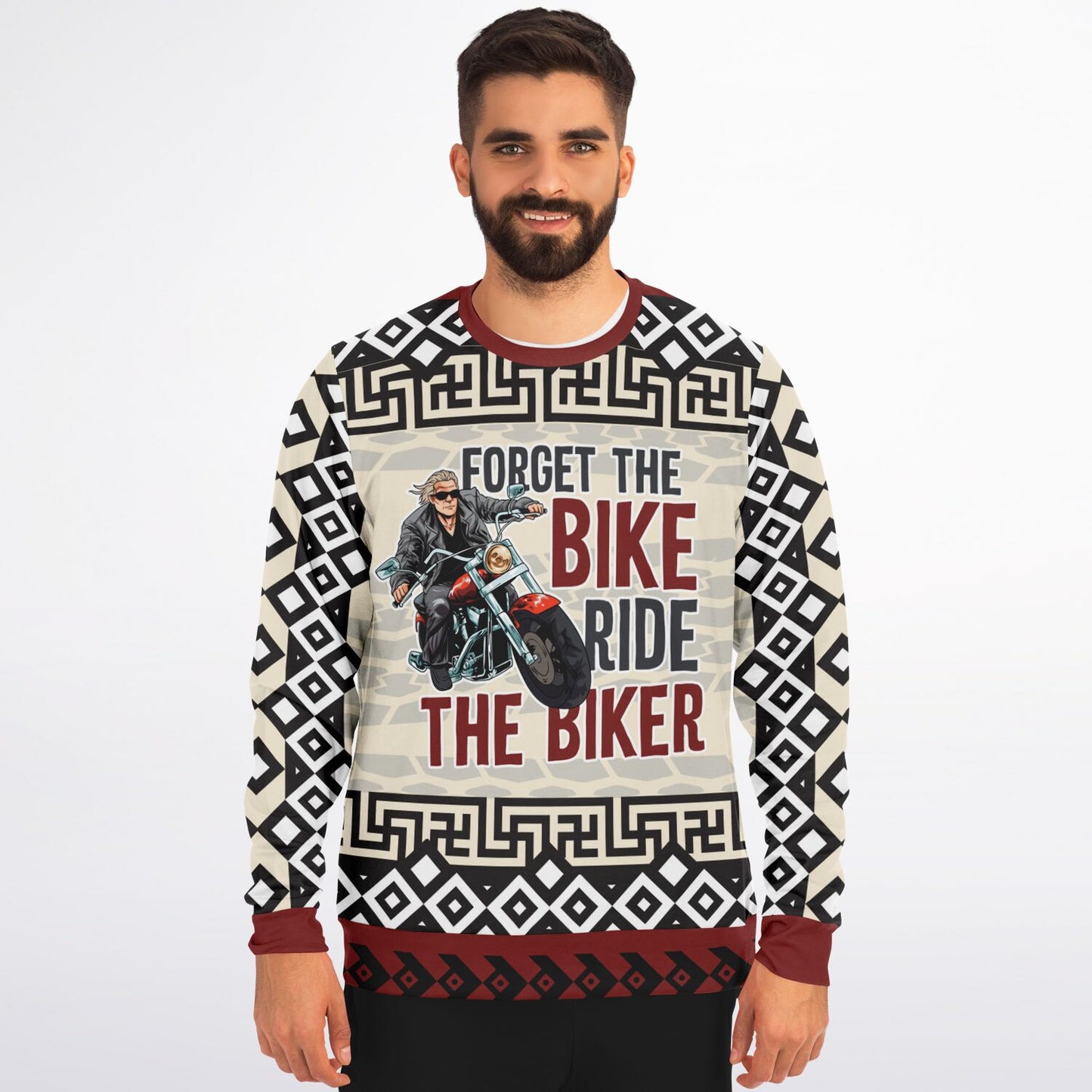 Forget the Bike, Ride the Biker Cheeky Sweatshirt