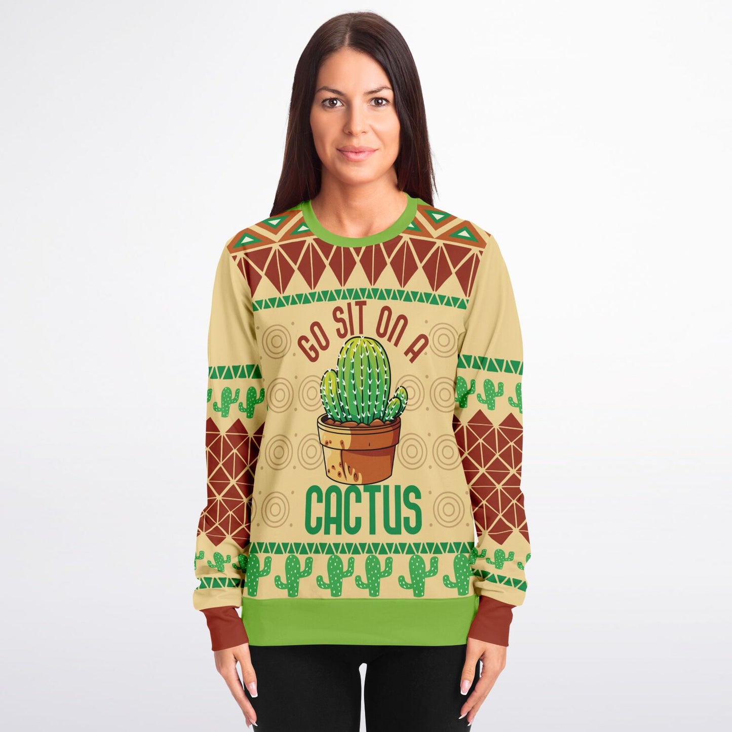 Go Sit on a Cactus - Bold Statement Sweatshirt