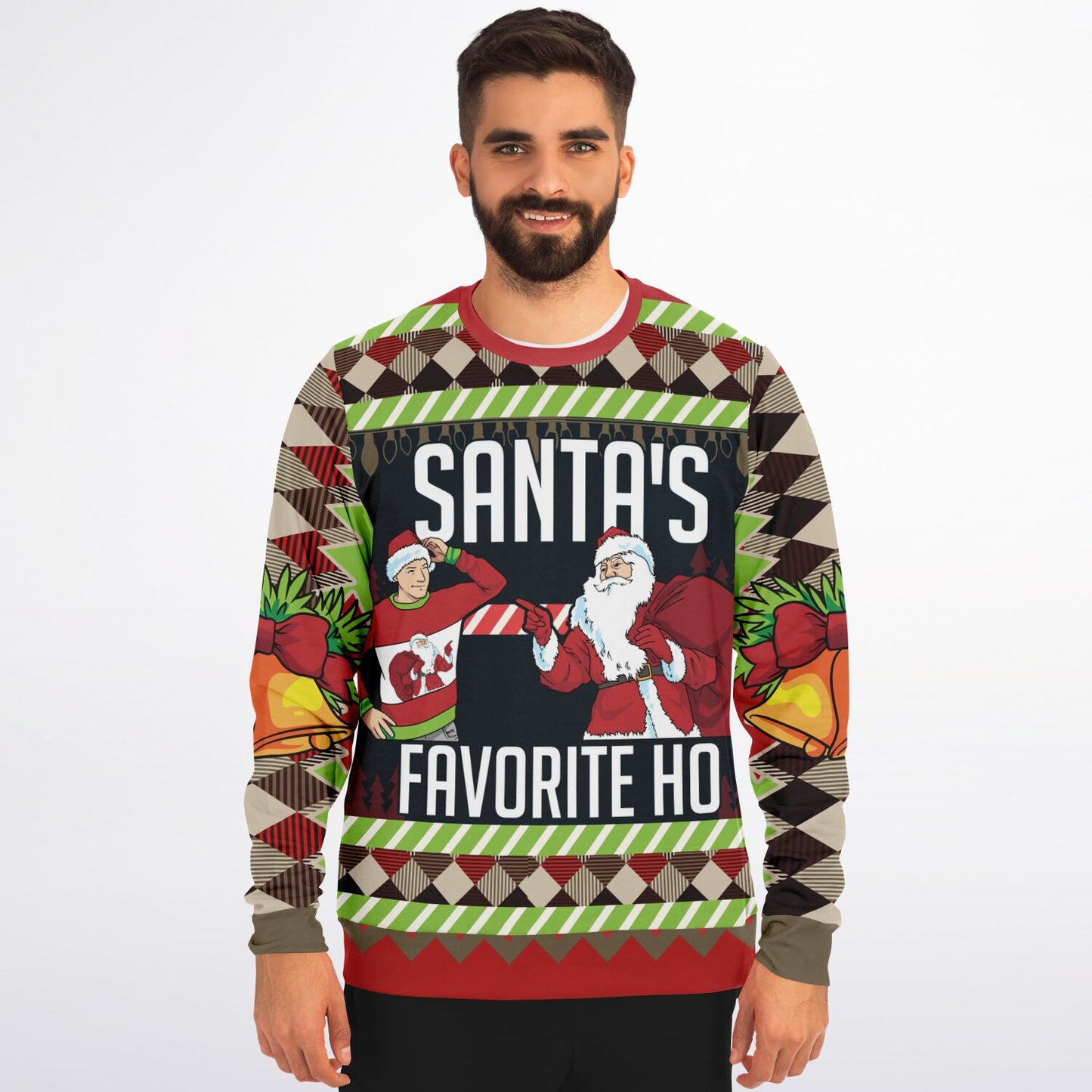 Santa’s Favorite Ho Printed Sweatshirt