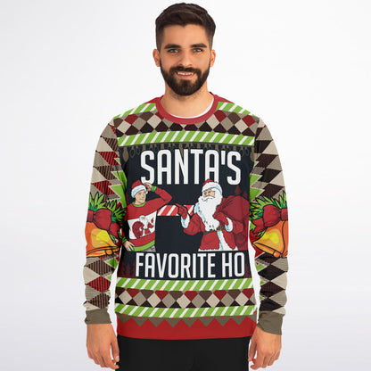 Santa’s Favorite Ho Printed Sweatshirt