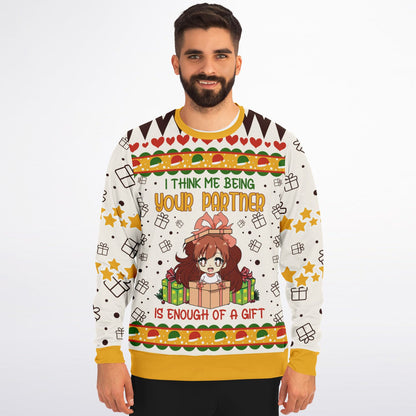 The Ultimate Gift Funny Couple Christmas Sweatshirt