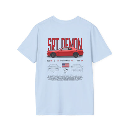 SRT Demon Poster Style T-Shirt
