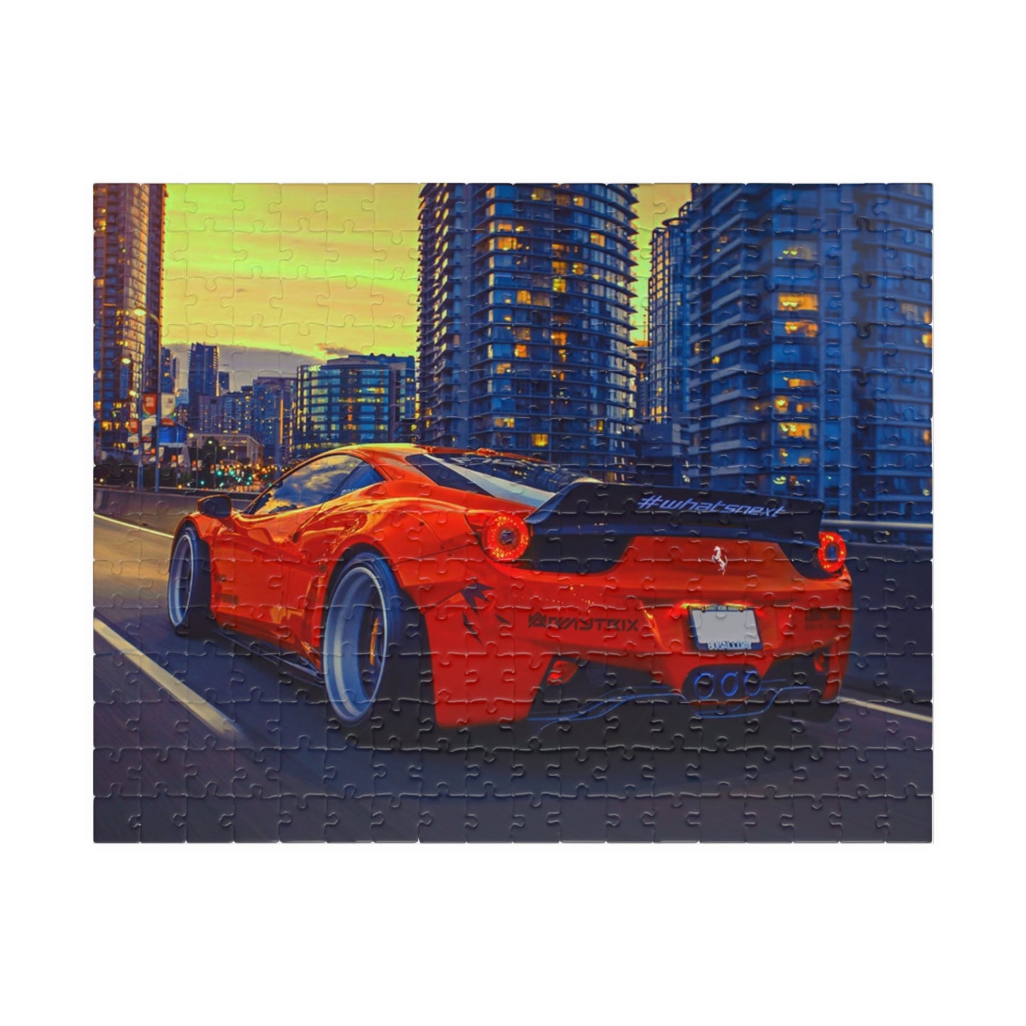 Ferrari  Widebody Jigsaw Puzzle [110, 252, 520, or 1014 pieces]