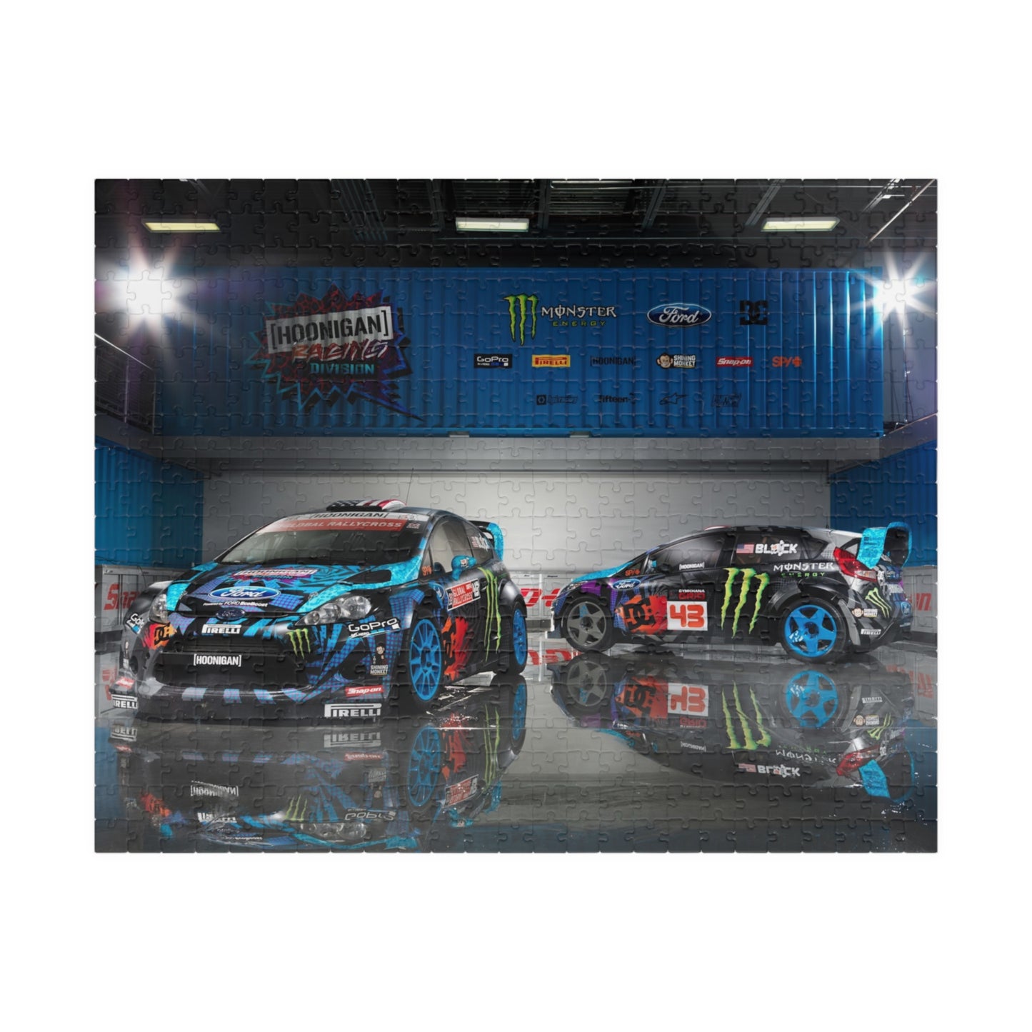 Rally Fiesta Hoonigan Jigsaw Puzzle [110, 252, 520, or 1014 pieces]