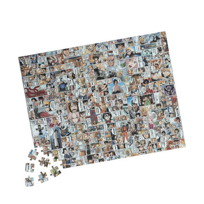 One Piece Anime Collage Jigsaw Puzzle [110, 252, 520, or 1014 pieces]