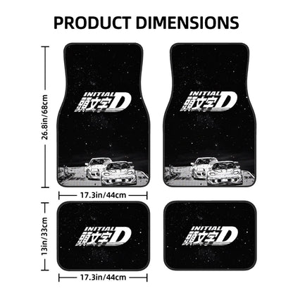 Initial D Automotive Floor Mats