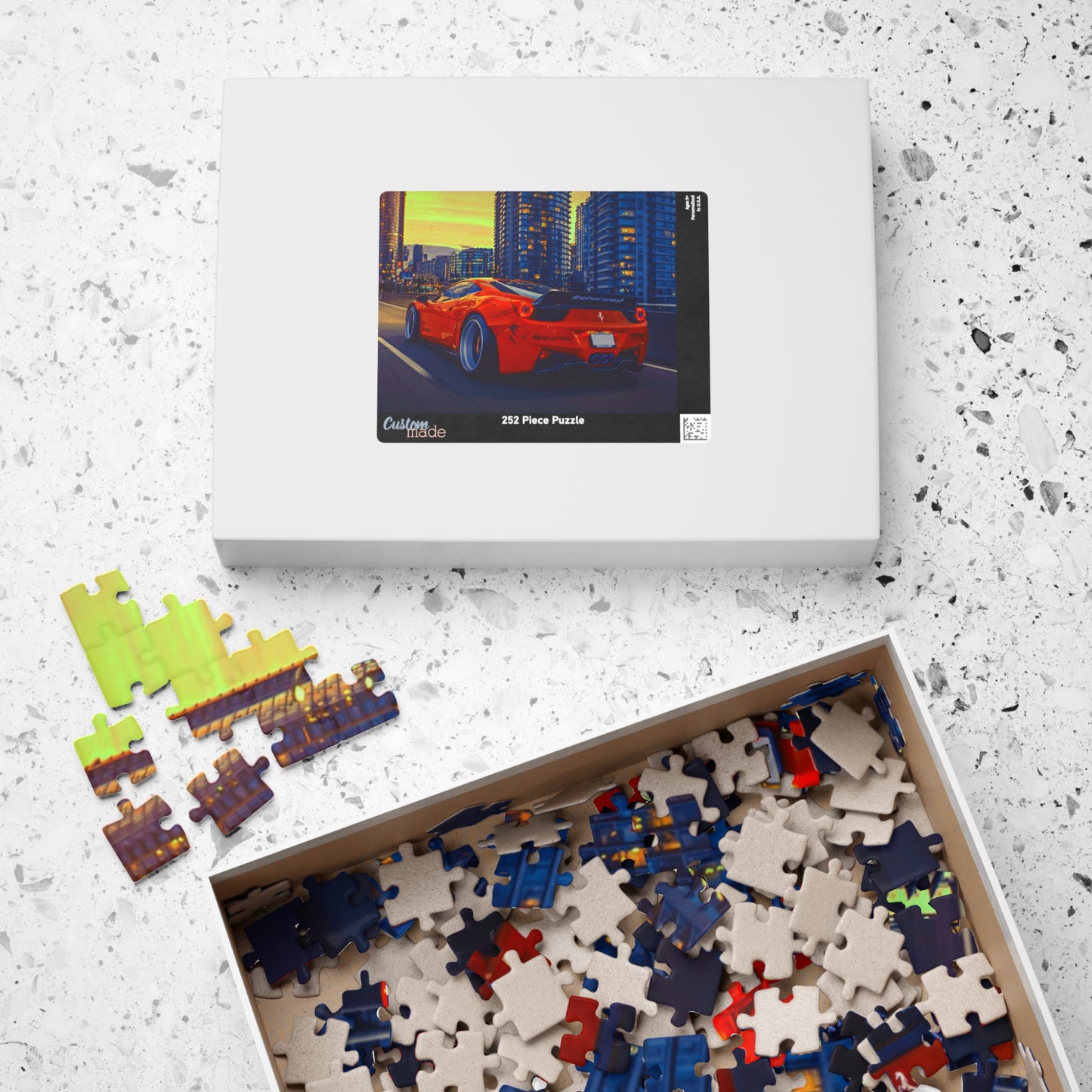 Ferrari  Widebody Jigsaw Puzzle [110, 252, 520, or 1014 pieces]