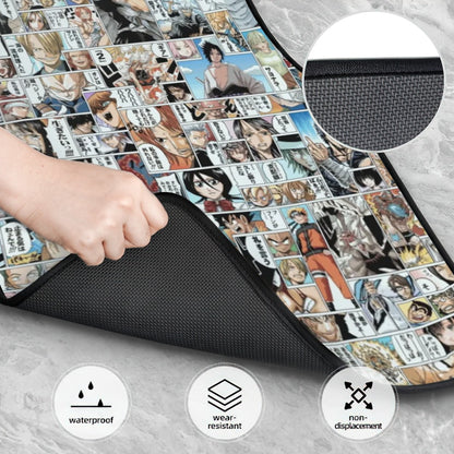 Anime Collage Automotive Floor Mats