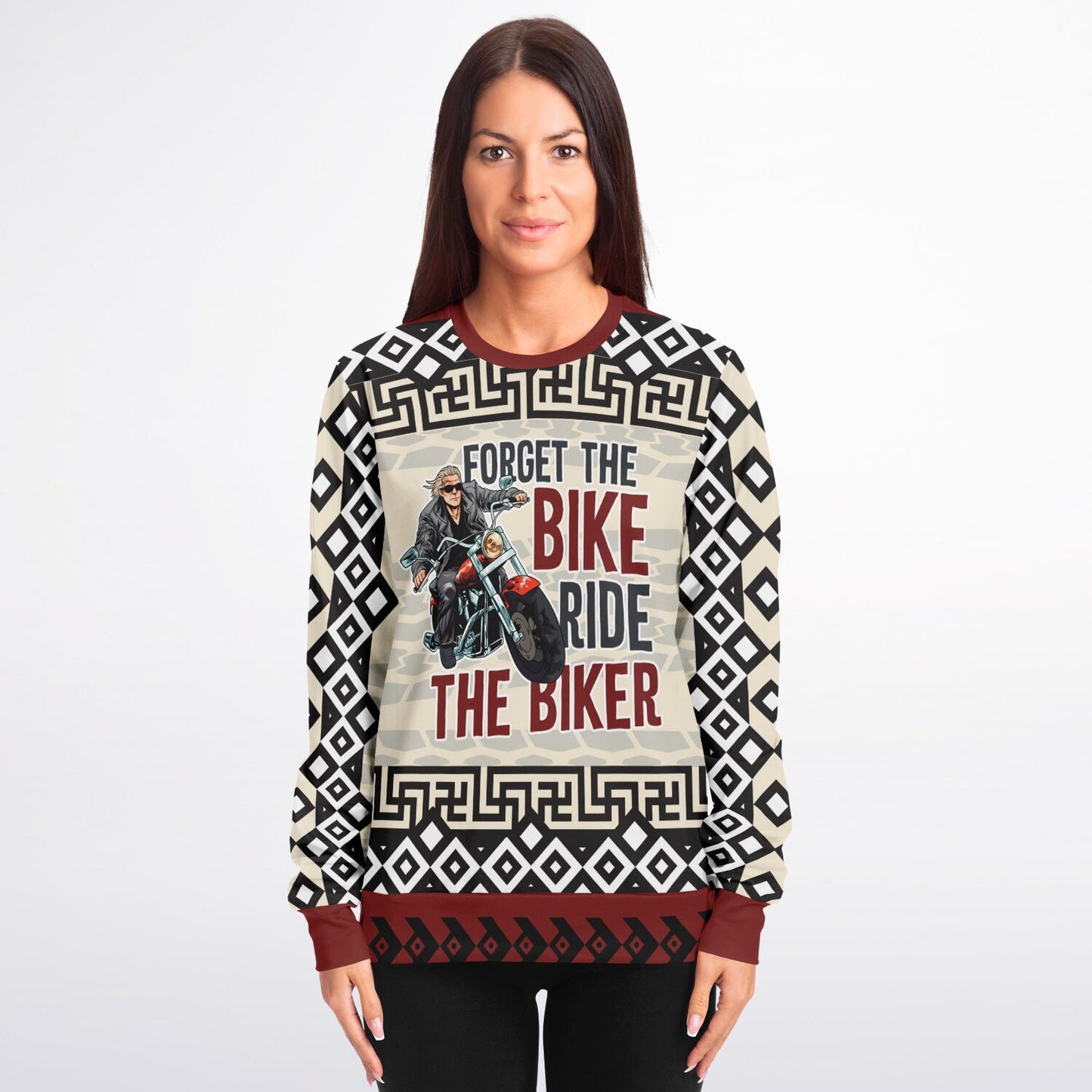 Forget the Bike, Ride the Biker Cheeky Sweatshirt